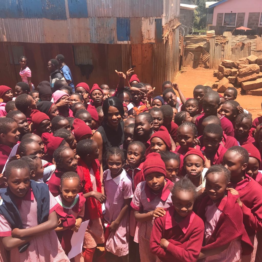 GHE site visit in Kangemi slums of Kenya